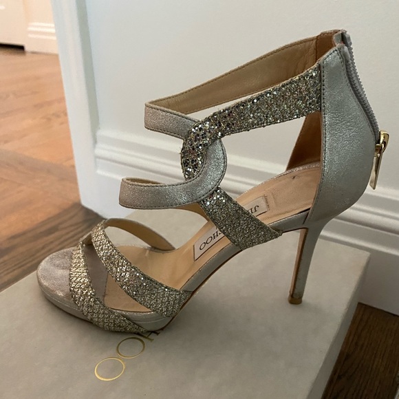 Wedding Choos!! Plenty of life left! Wore them 6 years ago for ONE NIGHT!! - Picture 1 of 7